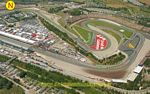 vista aérea tribuna N, Circuit de Catalunya Montmelo